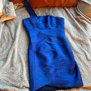 Bcbg dress mini dress royal blue